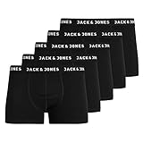 JACK & JONES Herren Boxershorts 5er Pack JACHuey Unterhose 12142342 Black M
