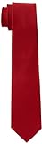 Seidensticker Herren Krawatte 171090, Gr. one size, Rot (45 uni rot)