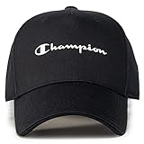 Champion Unisex Lifestyle Caps-800380 Baseballkappe, Schwarz (Kk001), One Size