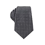 MBCXYHNG Krawatten Für Herren 1 Stück Herrenkrawatte Professionelle Business Geometrische Krawatte Formelle Jacquard Krawatte D